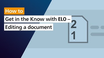 Enterprise Content Management (ECM): Editing a Document