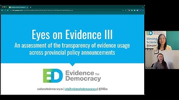 Eyes On Evidence III webinar