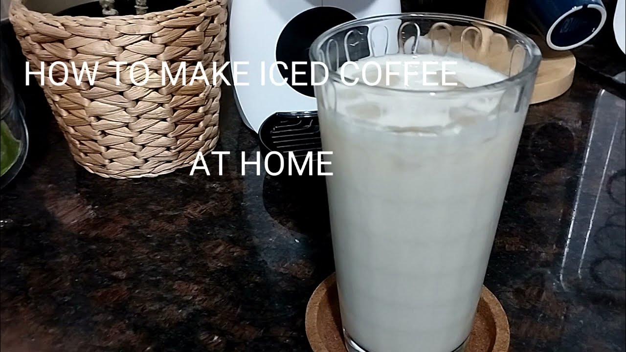 How to Make Easy Iced Coffee Using NESCAFE Dolce Gusto Piccolo xs