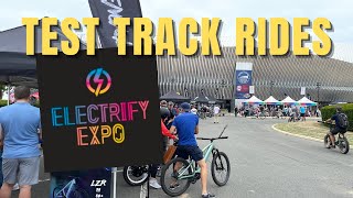Ebike Test Track Rides at Electrify Expo Long Island