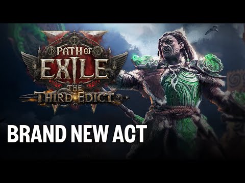 Trailer oficial de Path of Exile 2: The Third Edict