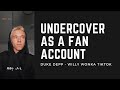 Going UNDERCOVER as a Fan Page!