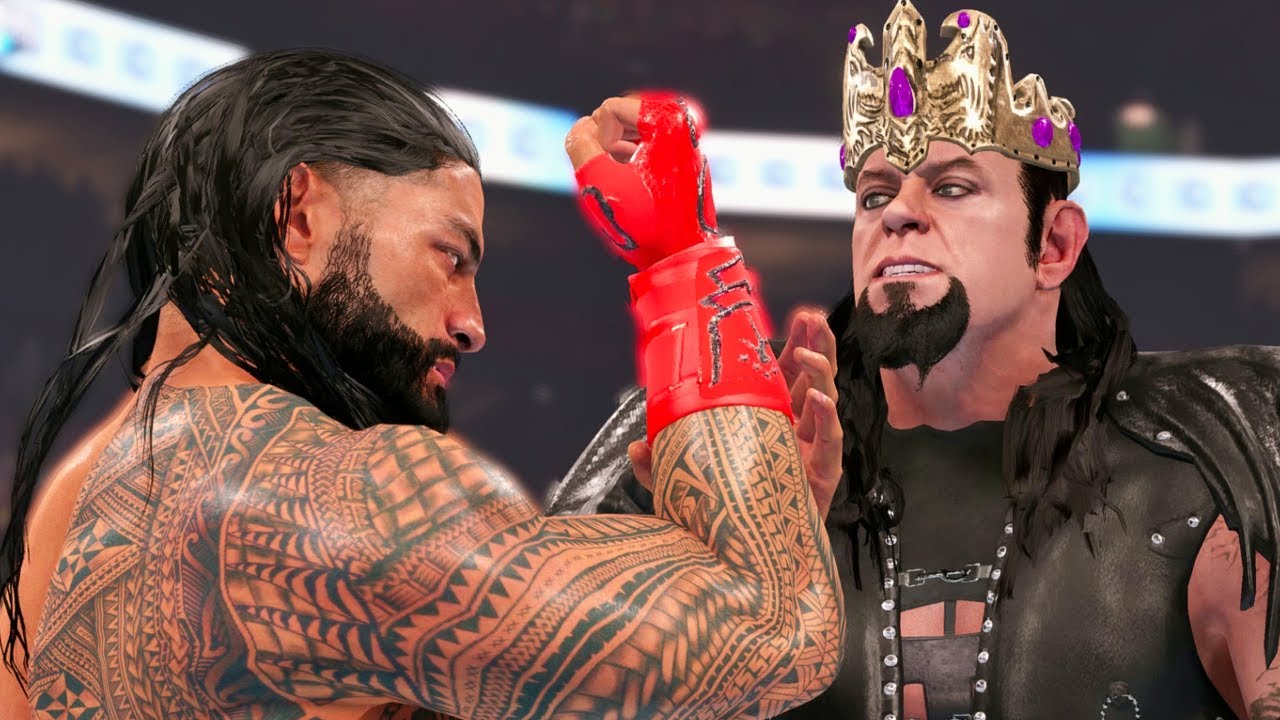 WWE 2K22 Gameplay Can Roman Reigns Dethrone King Undertaker - WWE 2K22 Live Stream