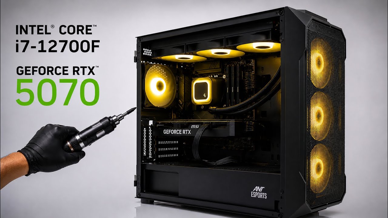 🔥 Intel Core i7 12700F + RTX 5070 PC Build | 64GB DDR5 Beast PC