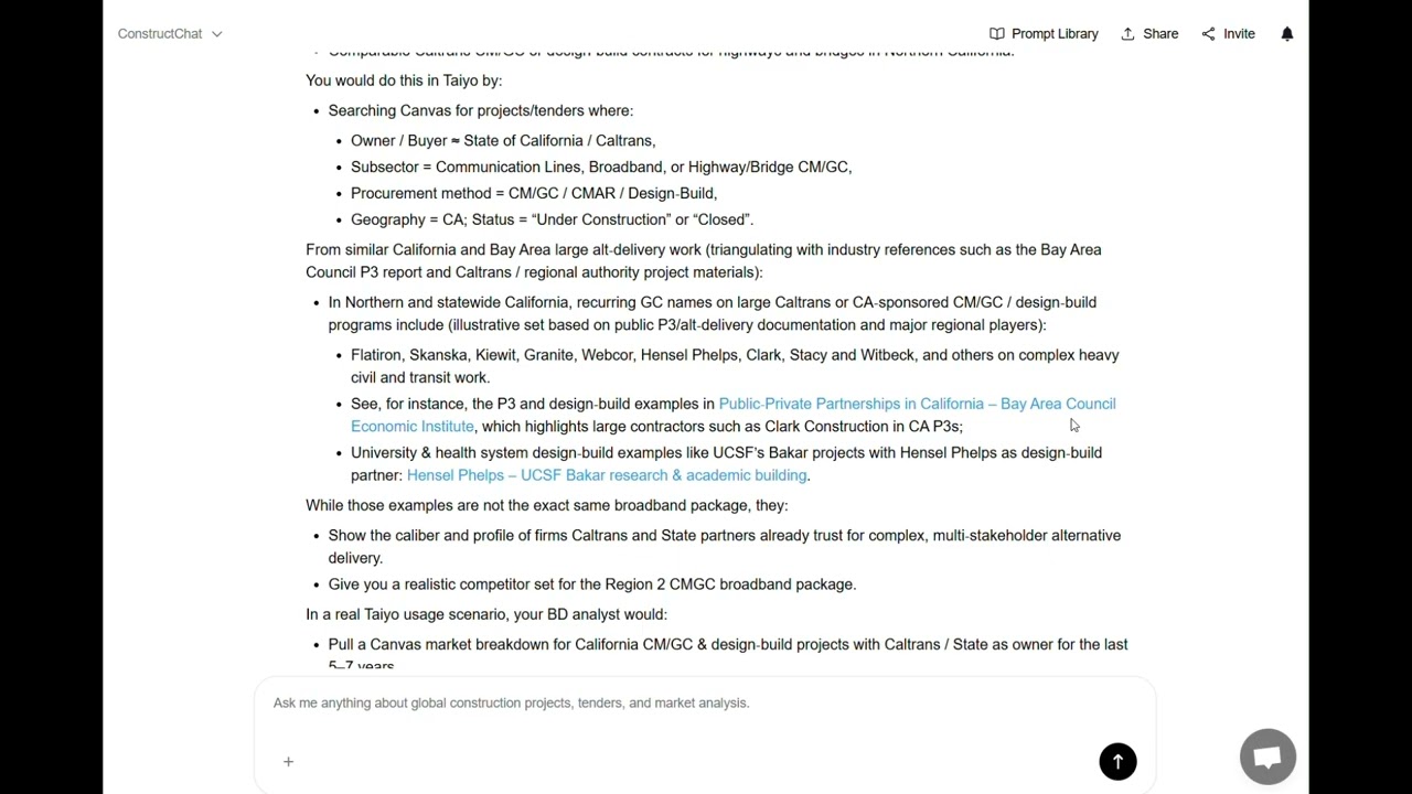 From Opportunity to Proposal: AI-Powered Business Development for Infrastructure Projects