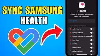How To Sync Samsung Health With Google Fit Tutorial 2026 (Step By Step Guide)