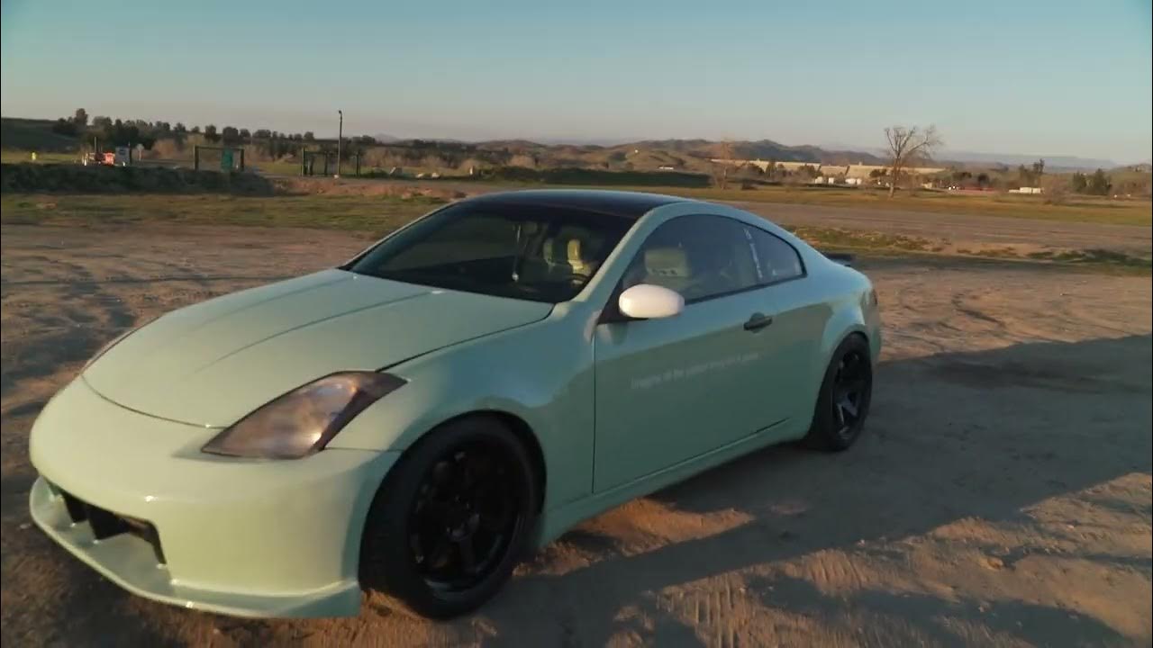 G35 COUPE to 350z FRONT END CONVERSION COMPELTED YouTube