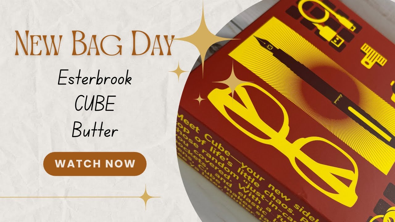 It's Like Butta: The Esterbrook Cube - #FountainPenFriday