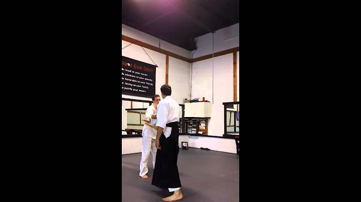 Aikido - Daniel Cavalieri Sensei Demonstrates Kata...