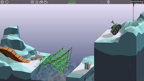 Poly Bridge 3-4 Hydraulic Jump