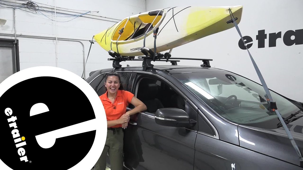 Installing the etrailer Kayak Carrier w/ Tie-Downs on your 2020 Ford Edge