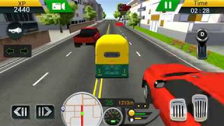 Tuk Tuk Driving Simulator 2018 - Career Mode by Racing Games Android | Android Gameplay | screenshot 3