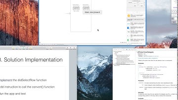 IT1045C - Swift 2.1: Module 3 - Unit Converter - Iteration 5 -  Row Selection (Optional)  9/10