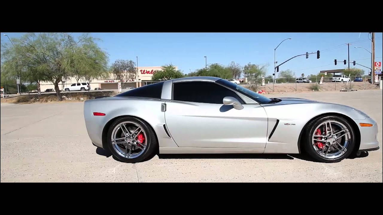 Silver C6 Z06 Short | JBaxProductions - YouTube