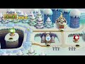 New Super Mario Bros. Wii - 4 player mode Co-Op Long Play (part 5)