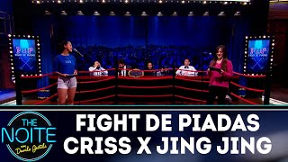 Fight de piadas Criss Paiva x Jing Jing - Ep.30 | The Noite (25/10/18)