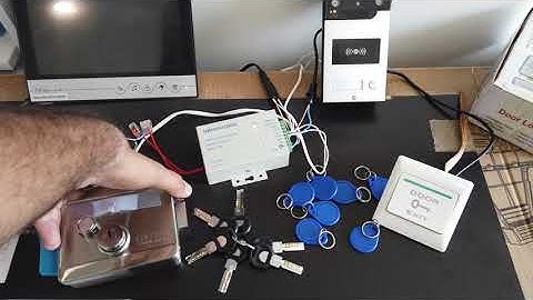 Video Intercom Door Bell Wifi + 1 RFID Outdoor Camera + Electric Lock APP Phone Unlock