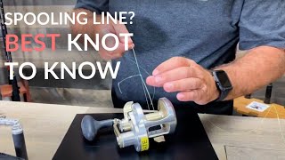 Best Fishing Knot for Spooling Your Fishing Reel | ARBOR KNOT
