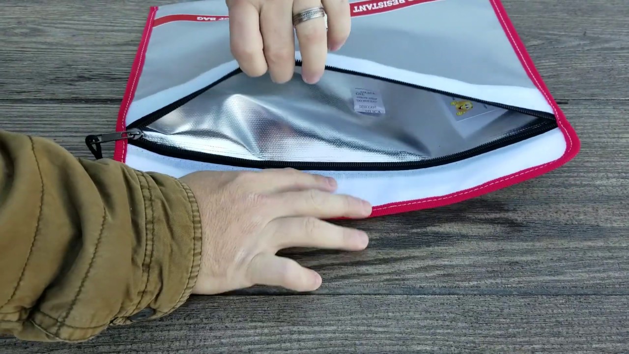 Bond Casing Fireproof Documents Bag