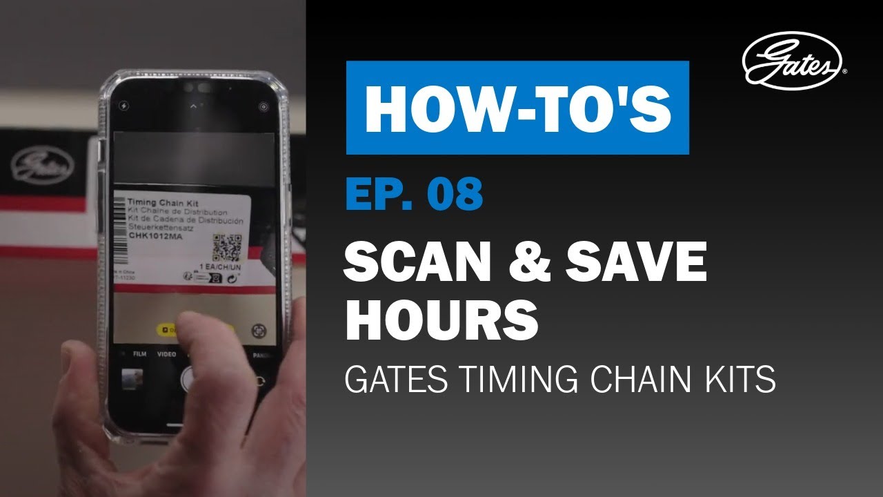 Scan & Save Hours. Get Ahead with Gates Timing Chain Kits - YouTube