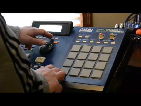 Akai MPC 2000xl: Playing Detuned Chops