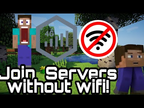 Come aderire server su MCPE senza Wifi! [Leggi Desc]