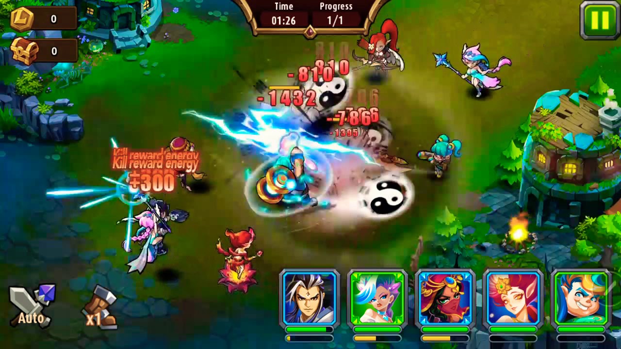 Magic rush heros island crusade level 7