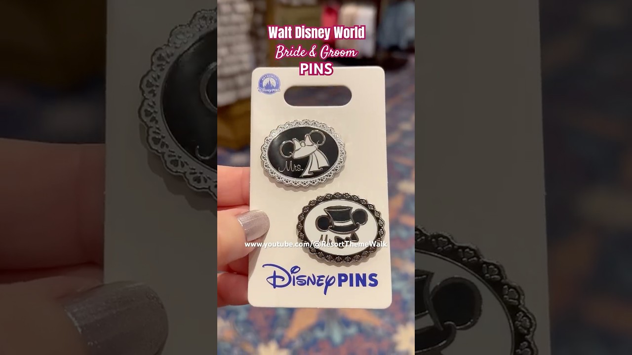 Disney PINS for Bride & Groom | Wedding Pins