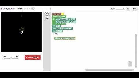Blockly Games - Turtle - Level 4