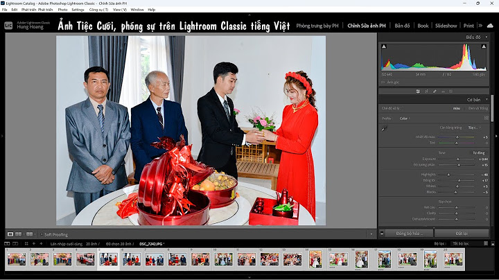 Hướng dẫn dùng adobe photoshop lightroom cc 2023