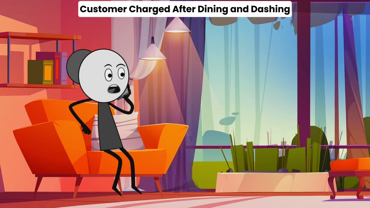 Customer Charged After Dining and Dashing