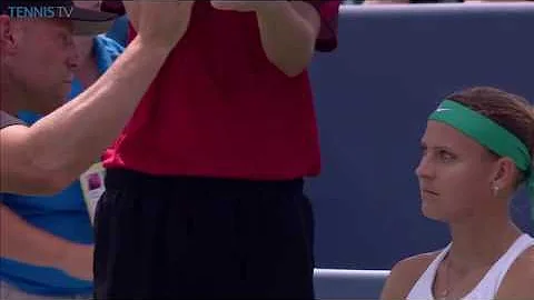 Lucie Safarova and Rob Steckley | On-Court Coachin...