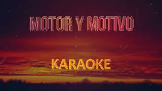 Grupo 5, Motor y motivo - Karaoke (Pista Musical)