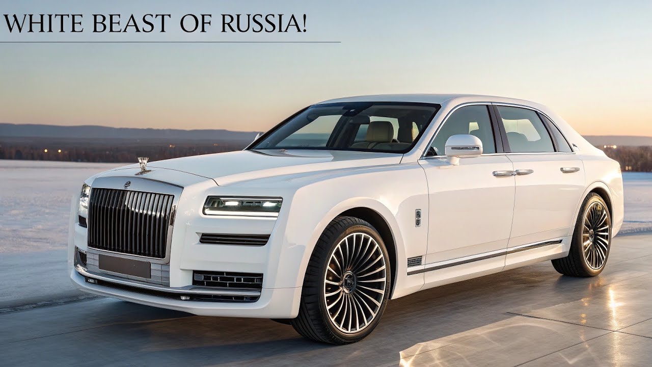 «Aurus Senat 2026 в белом — Роскошный зверь за $500 000!»