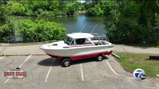 Part SeaStar part Suburban the Sea-Burban boatmobile turns heads on the road