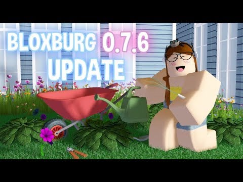 New Bloxburg 0 7 6 Garden Update Youtube - garden update roblox welcome to bloxburg beta youtube