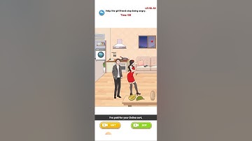 Annoying puzzle game level 53 / Help the girlfriend stop being angry