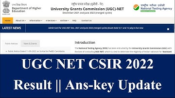 csir net exam result 2022 | csir net final answer key | ugc net csir cut off 2022 #csirnet
