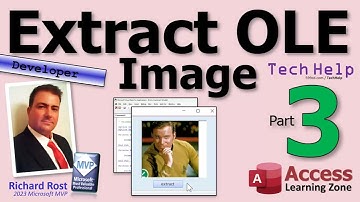 How to Extract an OLE Image From a Field in Microsoft Access, Part 3