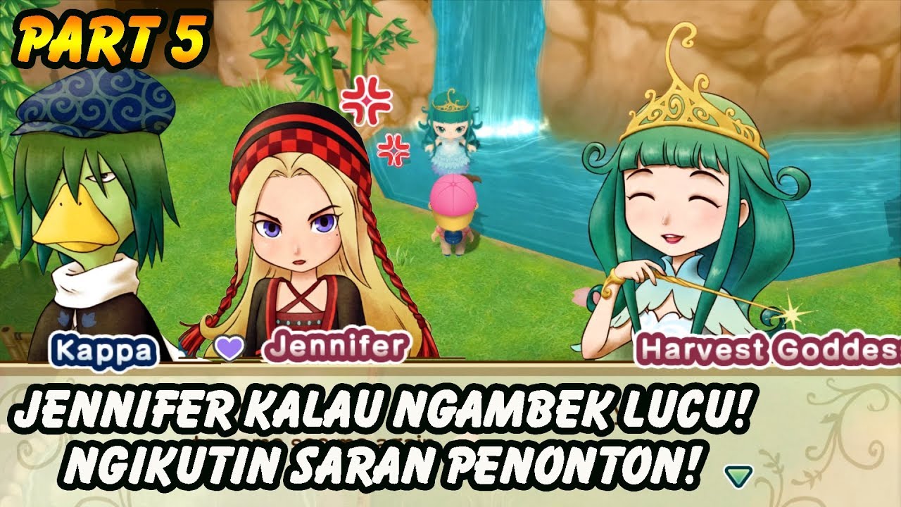 Ketemu Dewi Cantik & Kappa Harvest Moon REMAKE Part 5 YouTube