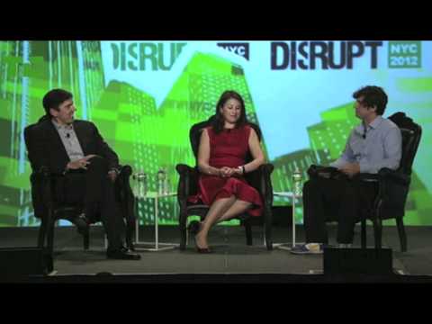 Grilling AOL CEO Tim Armstrong at TechCrunch Disrupt