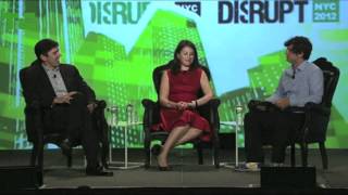 Grilling AOL CEO Tim Armstrong at TechCrunch Disrupt