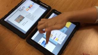 Combining Pages in Book Creator