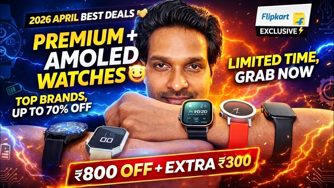 Top Premium Smartwatch 🤩 Amoled display Watches | Top accuracy ...