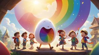 "Humpty Dumpty Song 🥚 | Fun Fall &amp; Bounce Back Nursery Rhyme for Kids"