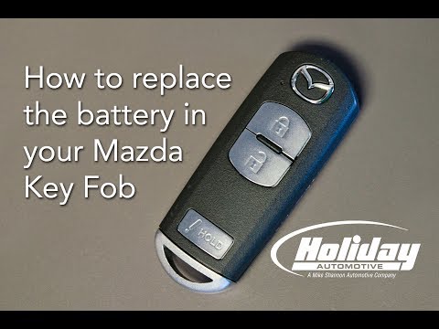 How to Replace the Battery in Your Mazda Key Fob