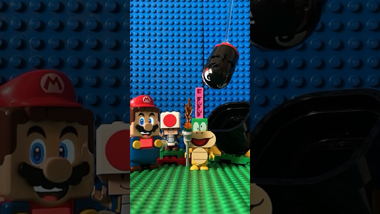 Lego Mario Toad rescue! 