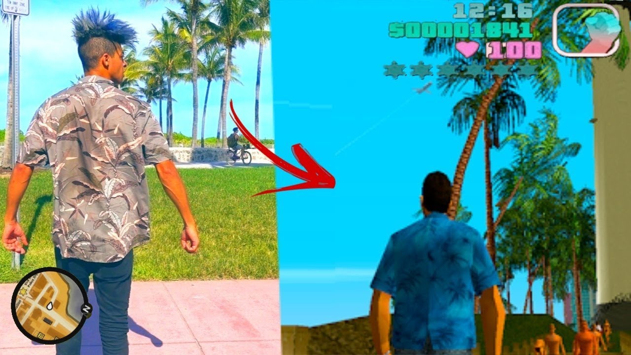 Я создал настоящую GTA в Майами.