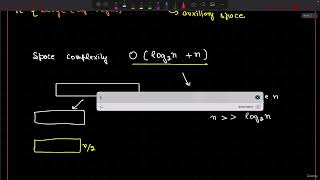 111 - Merge Sort - Space Complexity