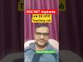 Important message for All NET JRF Aspirants !! #shorts #ugcnet #ugcnet2026 #ugcnetpaper1 #ntanet